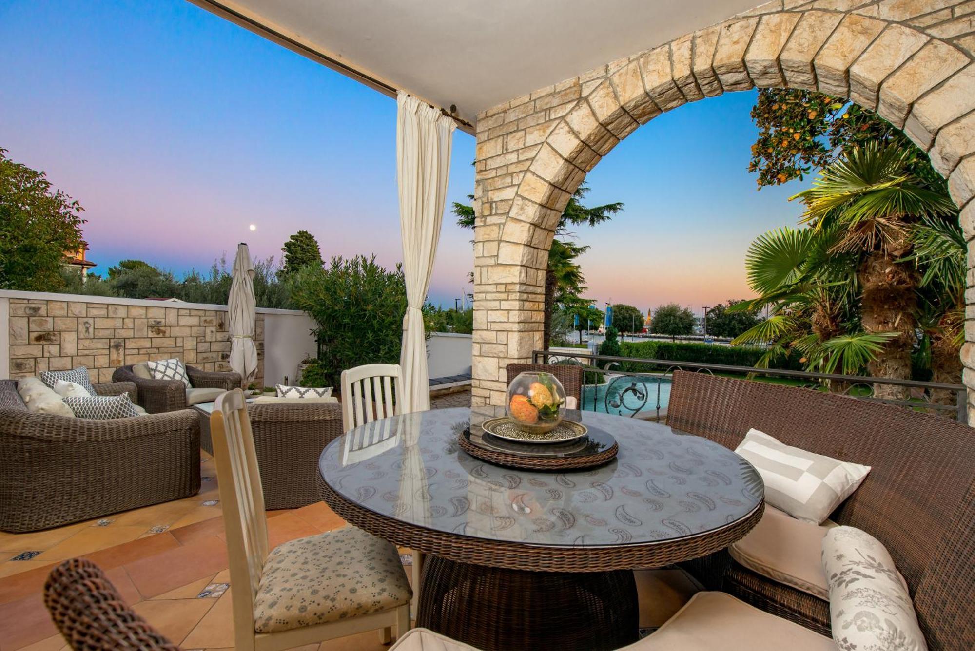 Villa Magnolia Umag Exterior foto