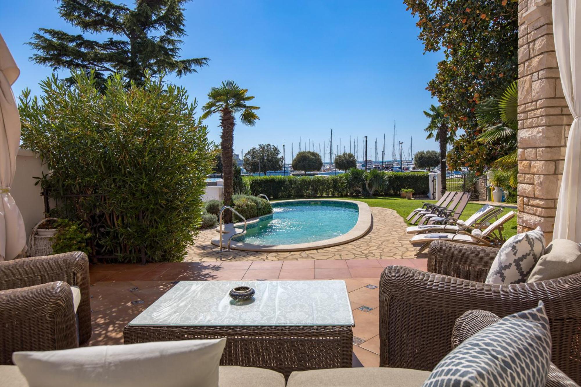 Villa Magnolia Umag Exterior foto