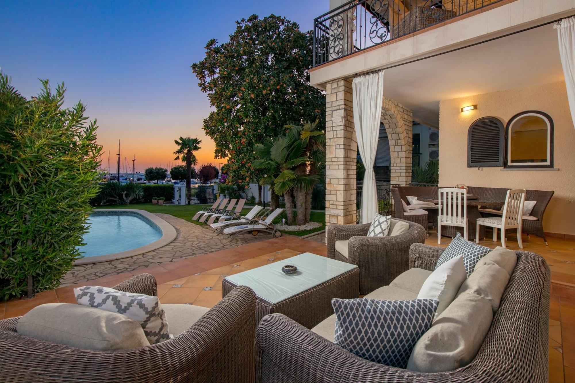 Villa Magnolia Umag Exterior foto